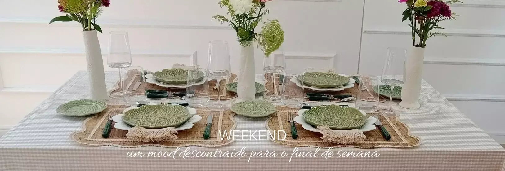 Mesa Perfeita: Jogos Americanos e Cerâmicas para Receber Amigos!