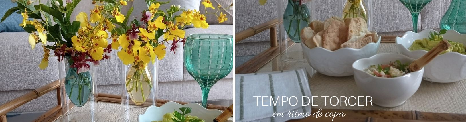 Tempo de Torcer reúne peças escolhidas para celebrar os encontros que fazem da Copa um momento especial. Uma coleção por tempo limitado para receber, compartilhar e torcer ao redor da mesa.