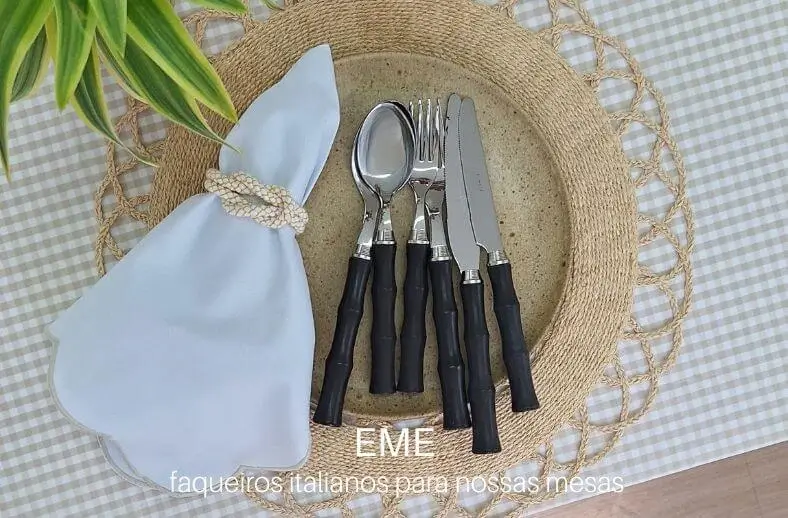 Faqueiros e Talheres Italianos Eme 