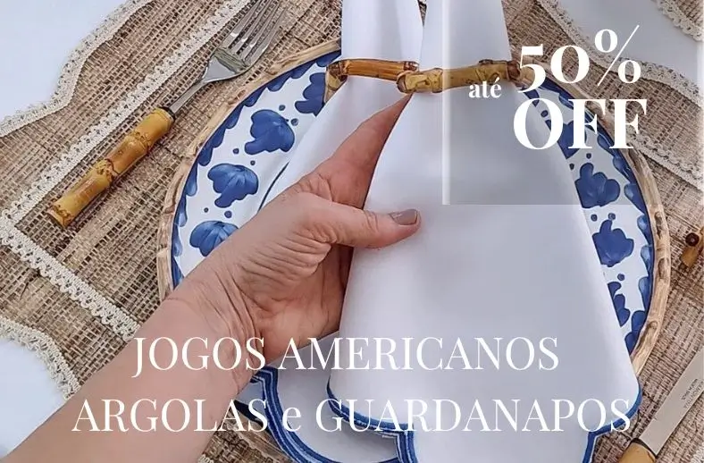 Até 50% off em Jogos Americanos Black Friday Para la Casa 